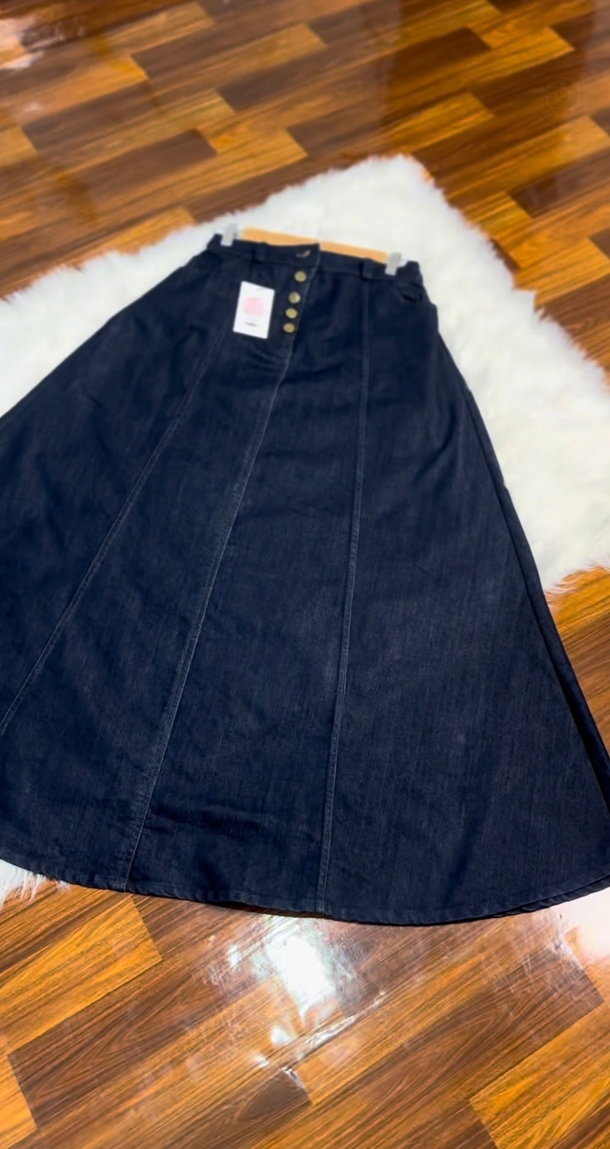 Flary Denim skirt