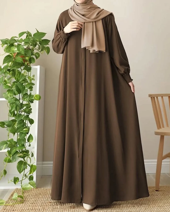 Layla Flare Abaya Hover Image