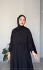Anya Button-Overlay Abaya