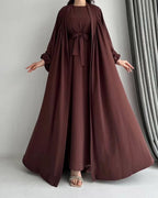Safa Open-Front Abaya