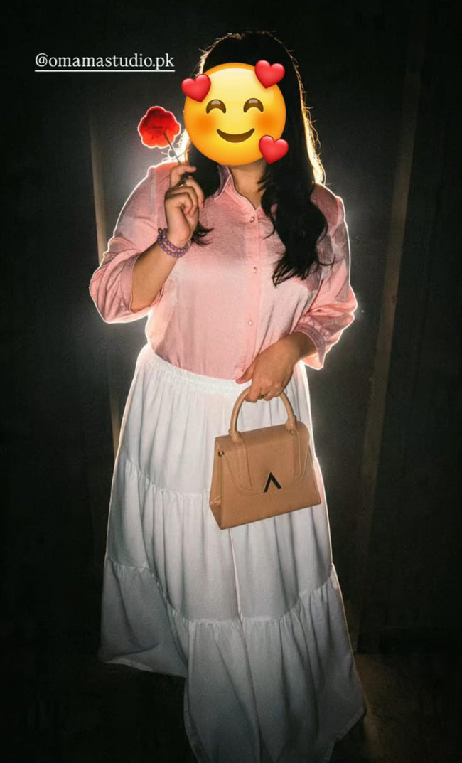 Tiered Maxi Skirt Main Image