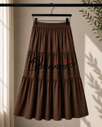 Tiered skirt