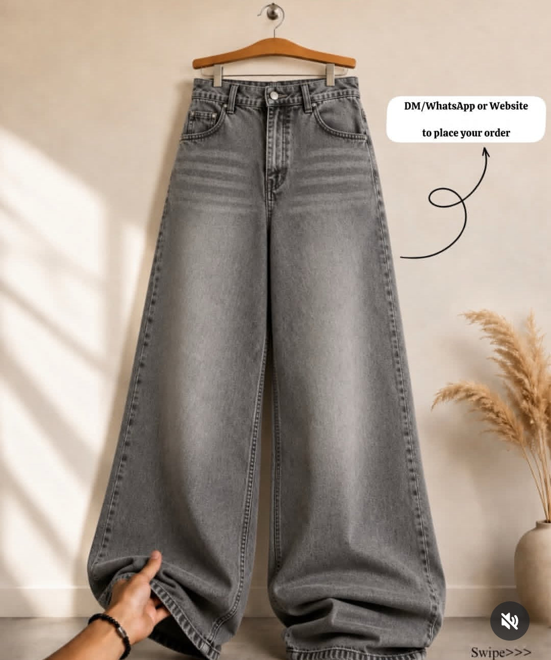 Denim pent