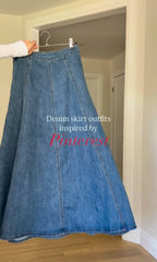 Classic denim Skirt