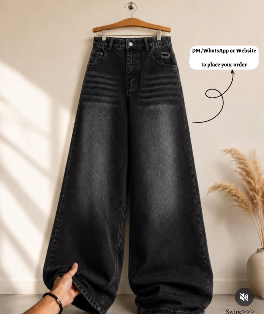 Denim pent