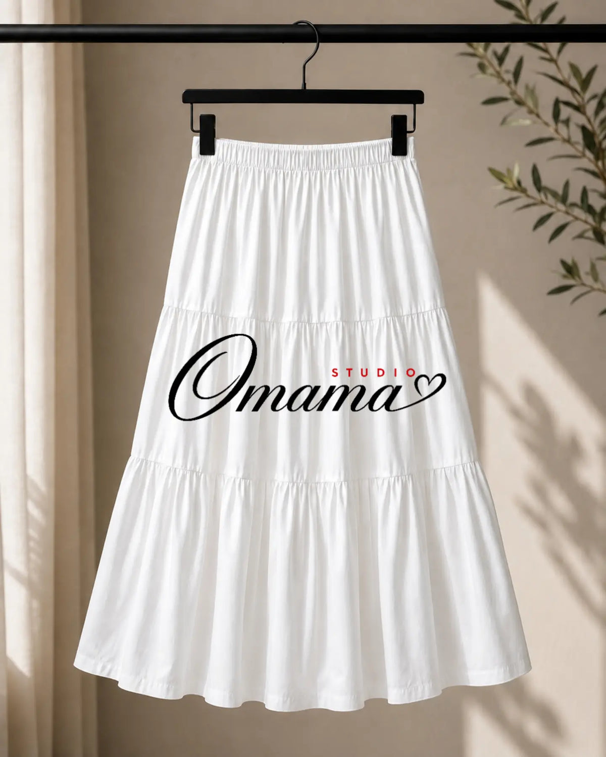 Tiered Maxi Skirt