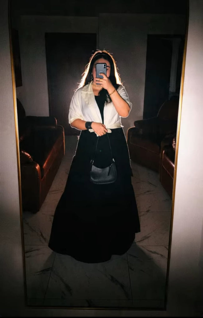 Tiered Maxi Skirt Hover Image