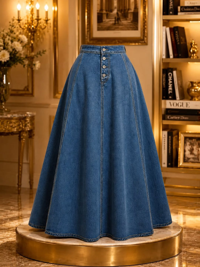 Denim skirt Hover Image