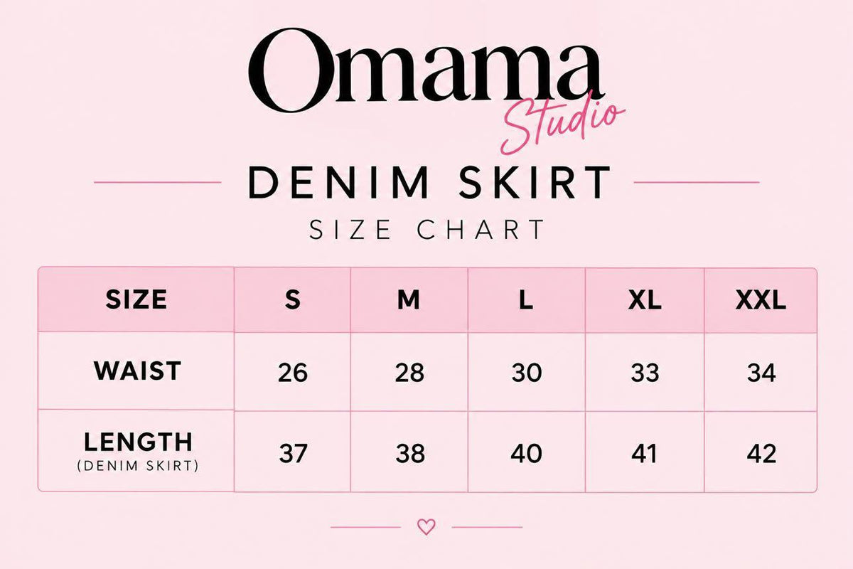 Classic denim Skirt